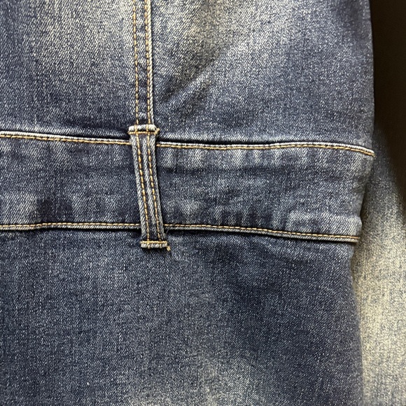 Cato Blue Denim Mini Dress - Picture 4 of 9